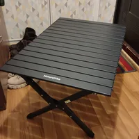 Складной стол Naturehike Star Jane T01 CNK2550JJ018, 89х60 см, углеродистая сталь, черный — Photo 21