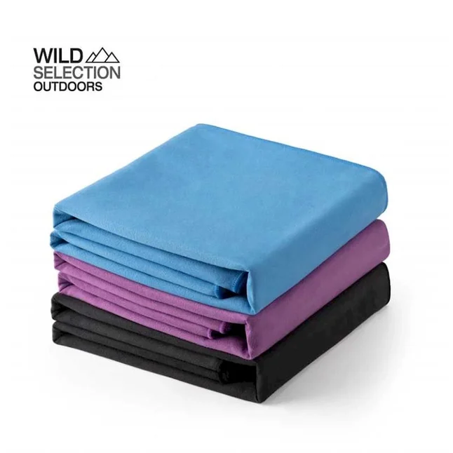 Рушник антибактеріальний швидковисихаючий Fitness Naturehike NH20FS009, 160*80, чорний — Photo 3