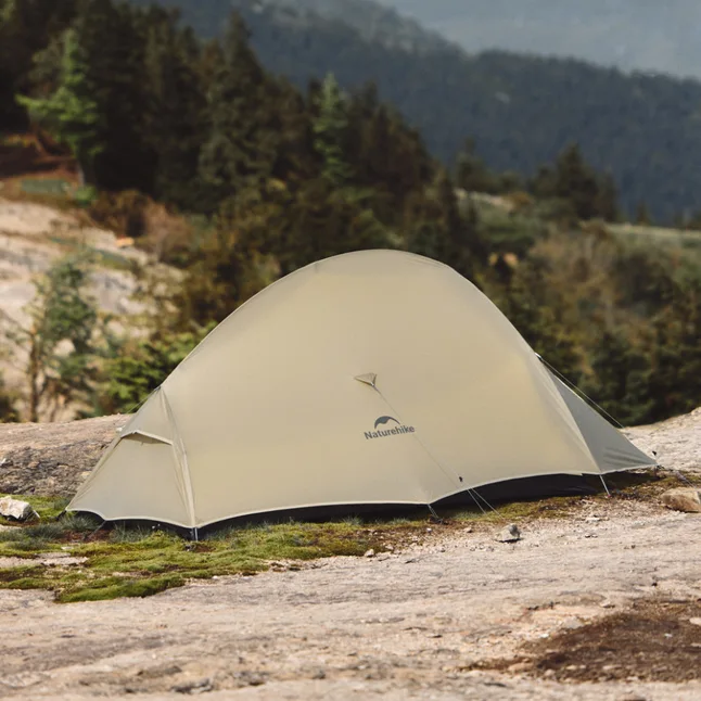 Намет надлегкий двомісний Naturehike Cloud Up Pro CNK2350WS020, 20D, пісочний — Photo 4