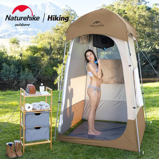 Душовий намет Naturehike NH21ZP005, коричневий — Photo 2