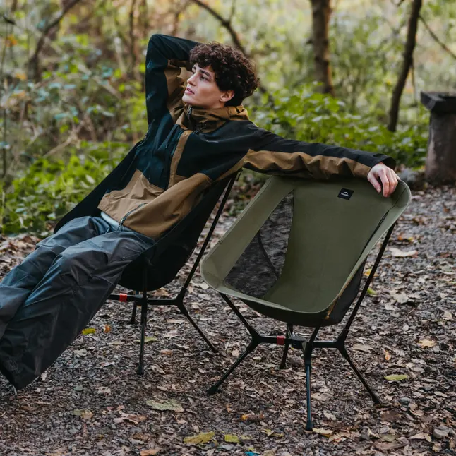 Стілець складаний ультралегкий Naturehike CNK2550JJ013 Yamami YL01, розмір М, алюміній, сірий — Photo 8