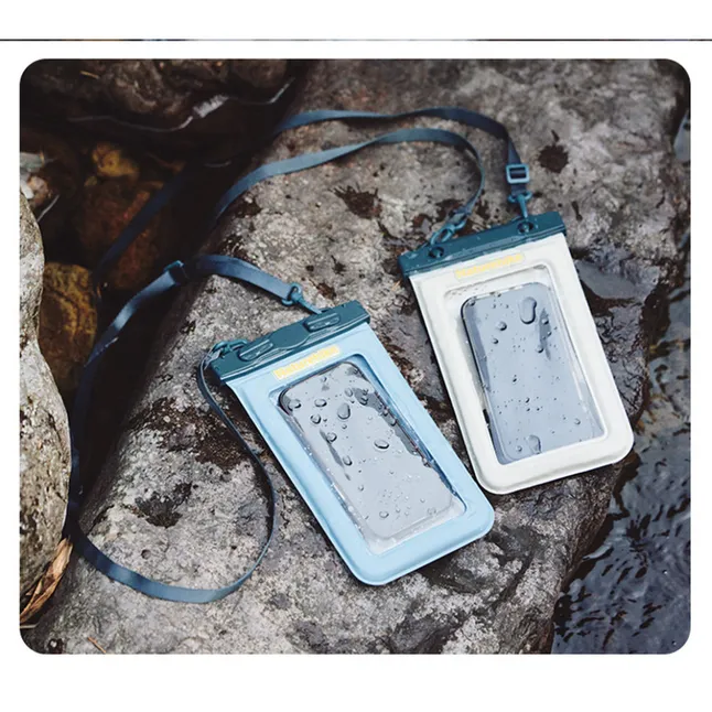 Водонепроникний чохол для телефону Naturehike CNK2300BS015, синій — Photo 4
