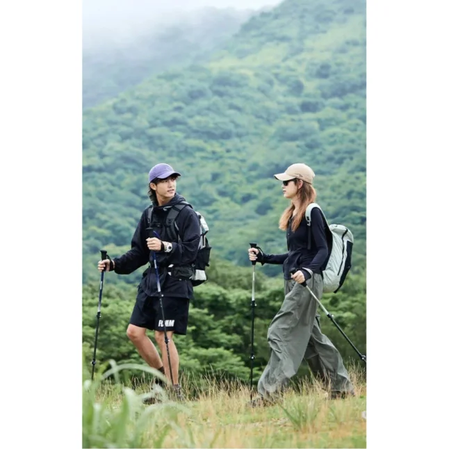 Трекінгова палиця Naturehike CNK2300DS010, 100 см, жовта — Photo 3