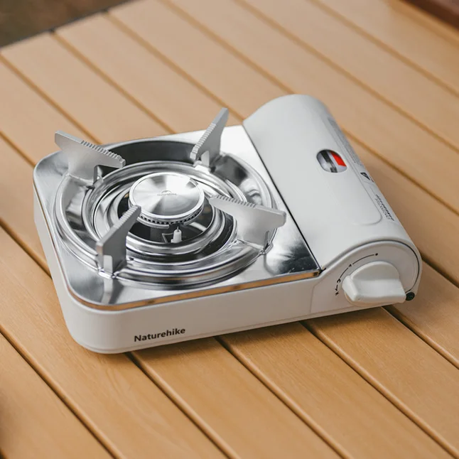 Пальник газовий Naturehike CNK2350CF016, білий — Photo 3