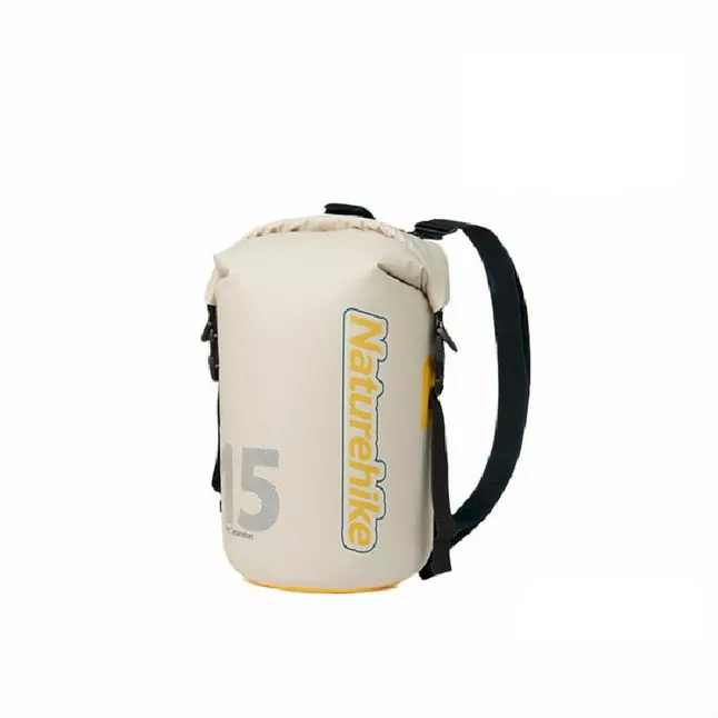 Рюкзак водонепроникний Naturehike CNK2300BS017, 15 л, білий