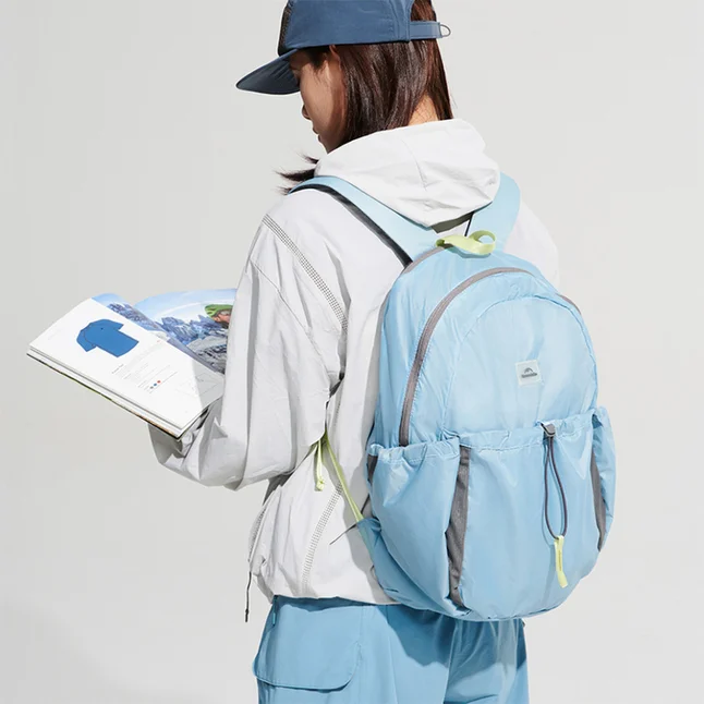Рюкзак компактний Naturehike CNK2450XB026, 20 л, блакитний — Photo 1