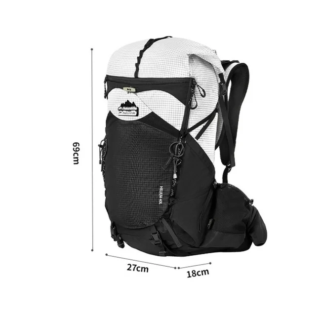 Рюкзак туристичний Naturehike Helium CNK2450XB016, 40 л, чорний, M — Photo 1