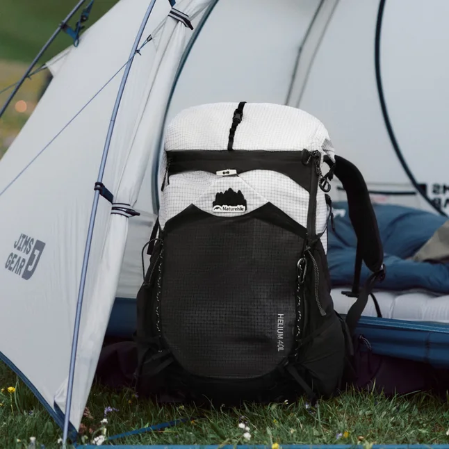 Рюкзак туристичний Naturehike Helium CNK2450XB016, 40 л, чорний, M — Photo 8