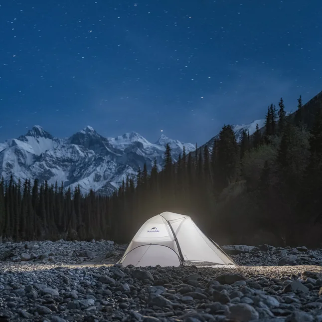 Намет двомісний ультралегкий Naturehike Star River UL CNK2450WS022, сірий — Photo 3