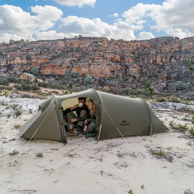 Намет двомісний Naturehike Opalus, UL, CNK2450WS036, темно-зелений — Photo 8