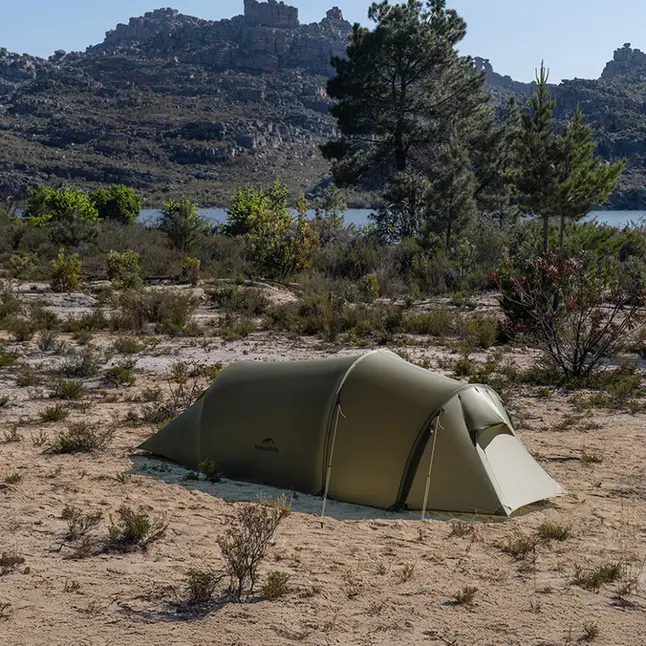 Намет двомісний Naturehike Opalus, UL, CNK2450WS036, темно-зелений — Photo 4