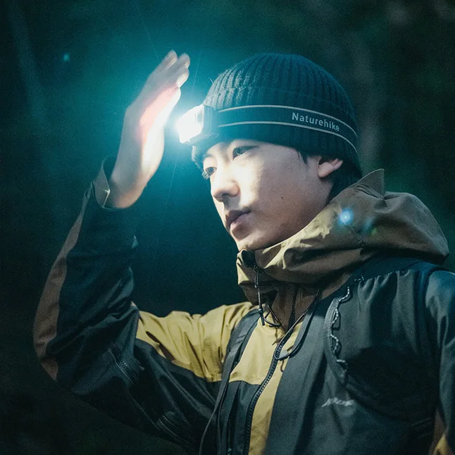 Ліхтар налобний Naturehike CNK2450ZM015, пісочний — Photo 10