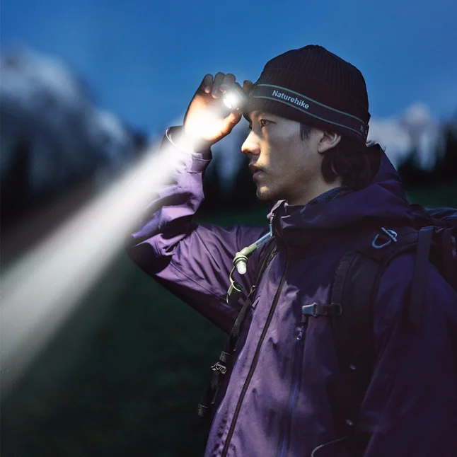 Ліхтар налобний Naturehike CNK2450ZM010, зелений — Photo 5