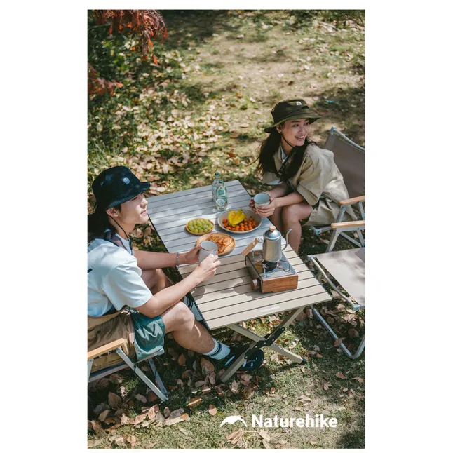 Складаний стіл Naturehike Star Jane T01 CNK2550JJ018, 89х60 см, вуглецева сталь, чорний — Photo 5