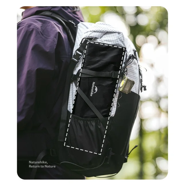 Складаний стіл Naturehike CNK2450JJ024, 31х21 см, алюміній, чорний — Photo 2