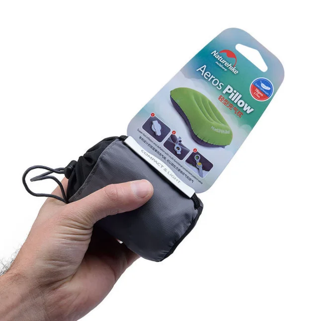 Надувна подушка Naturehike Ultralight TPU (NH17T013-Z) синій — Photo 2