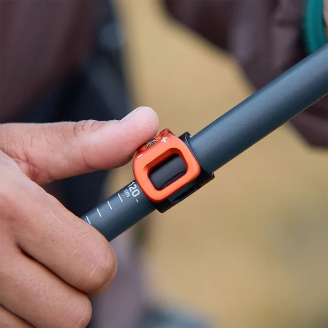 Комплект із трекінгових палиць карбонових телескопічних, 2 шт Naturehike CNK2550DS015, 61–135 см, зелений — Photo 4