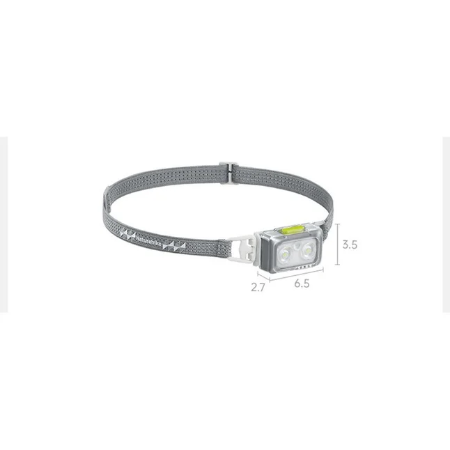 Ліхтар налобний Naturehike CNK2550ZM011, сірий — Photo 1