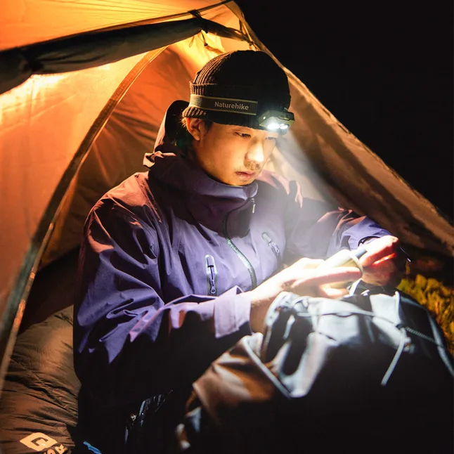 Ліхтар налобний Naturehike CNK2450ZM010, зелений — Photo 7