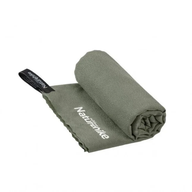 Рушник Naturehike MJ02 Ultralight NH19Y002-J, 128 см х 80 см, оливковий — Photo 1