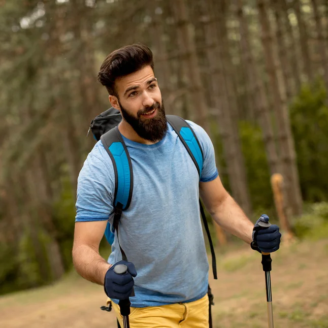 Рукавички туристичні сонцезахисні антиковзкі Naturehike NH21FS035 GL09-T, M, темно-сірий — Photo 3
