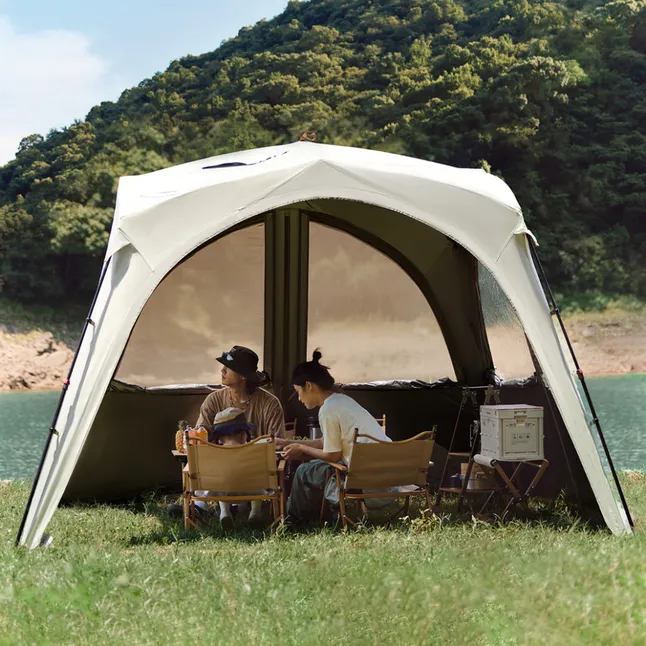 Двері до тенту для кемпінгу Naturehike CNK230WS014, 3.0 м*2.1 м, бежеві — Photo 3