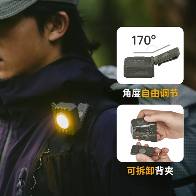 Ліхтар наключний Naturehike CNK2450ZM014, оливковий — Photo 10
