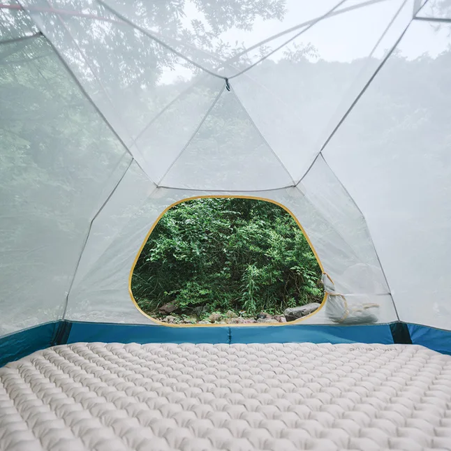Намет двомісний Naturehike CNK2300ZP024, жовтий — Photo 3