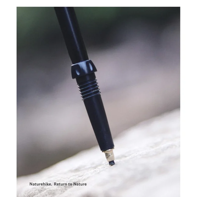 Трекінгова палиця 3-сек. Naturehike CNK2550DS010, 55-120 см, алюміній, зелена — Photo 4