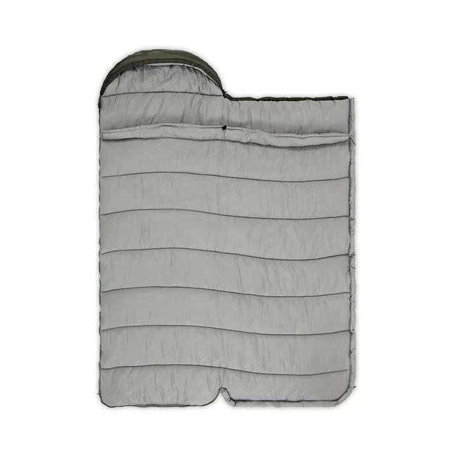 Спальник з капюшоном Naturehike U350 NH20MSD07, (1°c), правий, коричневий — Photo 1