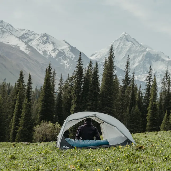 Намет двомісний ультралегкий Naturehike Star River UL CNK2450WS022, сірий — Photo 7