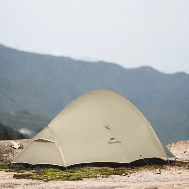 Намет надлегкий двомісний Naturehike Cloud Up Pro CNK2350WS020, 20D, пісочний — Photo 8