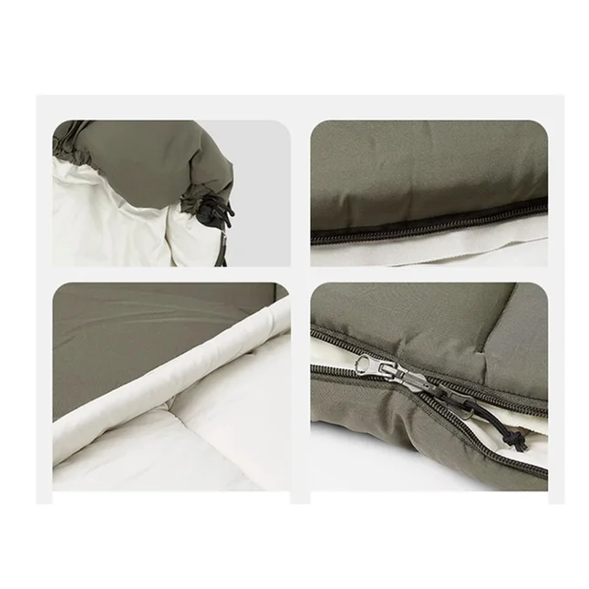 Спальний мішок Naturehike LD150 CNK2300SD016, бежевий — Photo 3