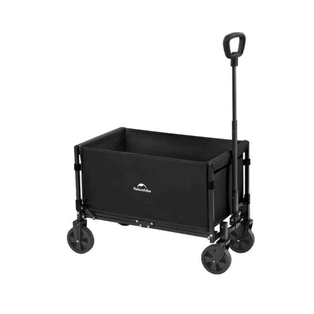 Складаний легкий кемпінговий візочок Naturehike CNK2350JJ012, 50 л, чорний