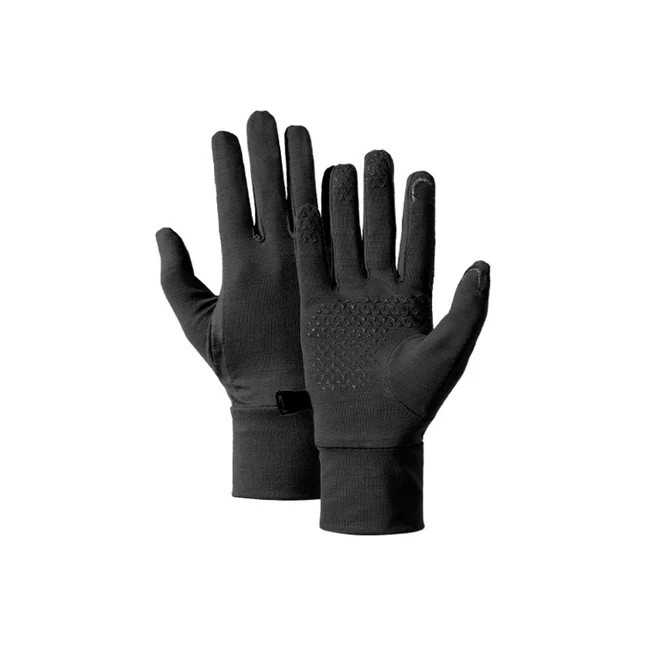 Рукавички туристичні вовняні Naturehike CYY2610FS010, L, чорний