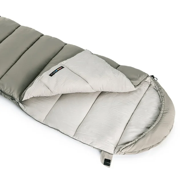Спальний мішок з капюшоном Naturehike MS100 CNK2350WS023 правий, зелений — Photo 1