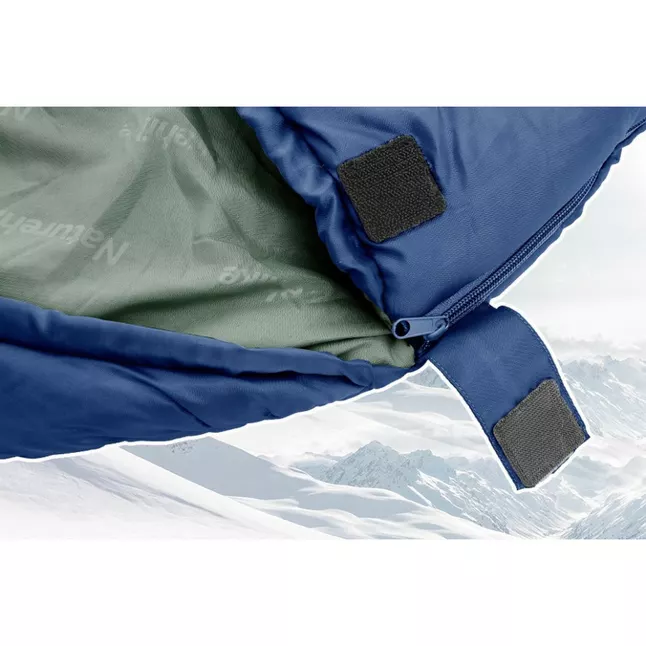 Спальник с капюшоном Naturehike MJ300 CNK2300SD014, темно-голубой — Photo 7