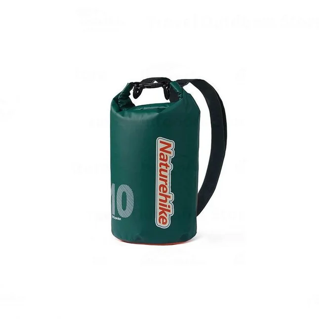 Рюкзак водонепроникний Naturehike CNK2300BS017, 10 л, темно-зелений