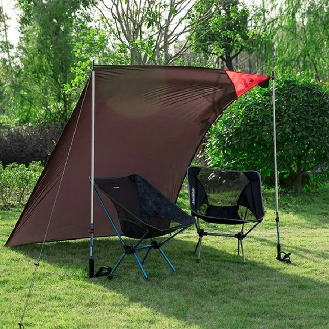 Килимок для пікніка водостійкий надлегкий Naturehike Moisture Picnic Mat NH17D050-B, 145x200 см, чорний — Photo 7