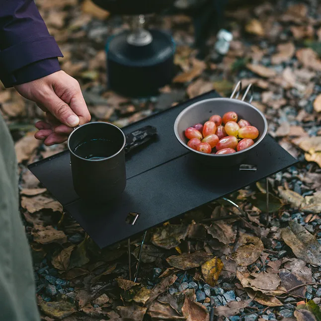 Складаний стіл Naturehike CNK2450JJ024, 31х21 см, алюміній, чорний — Photo 4
