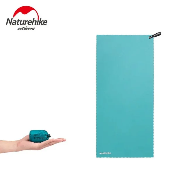 Рушник Naturehike MJ01 Ultralight NH19Y001-J, 80 см х 40 см, смарагдовий — Photo 3