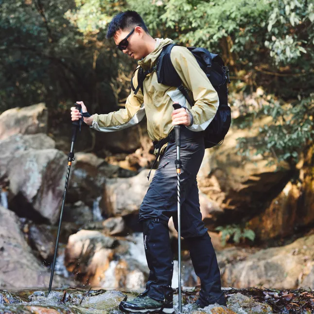 Трекінгова палиця Naturehike CNK2450DS012, 115-135 см, синя — Photo 4