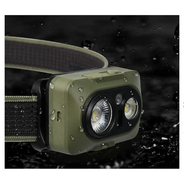 Ліхтар налобний Naturehike CNK2450ZM010, зелений — Photo 4