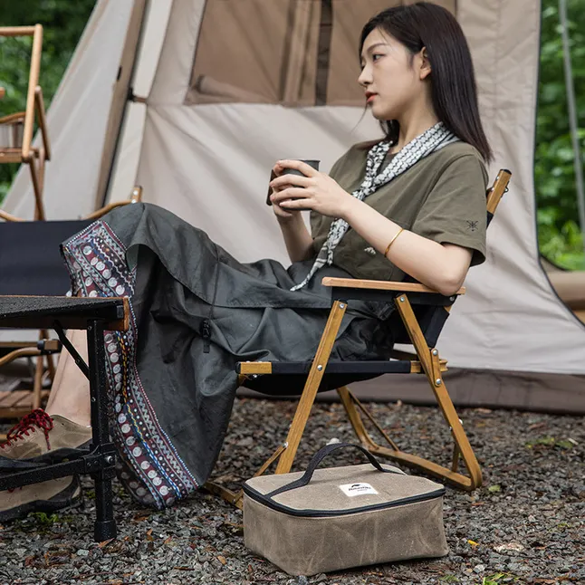 Сумка для зберігання портативна 5.4 л Naturehike NH20PJ128, коричнева — Photo 1