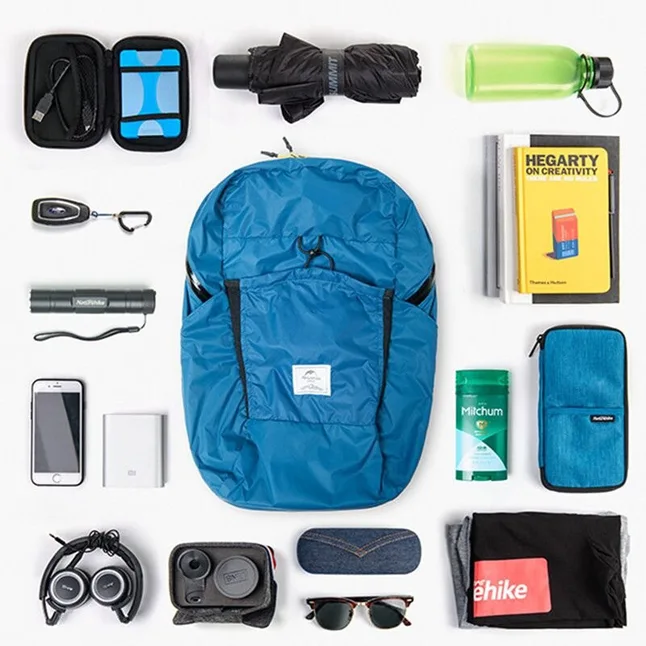 Рюкзак компактний Ultralight 25 л Naturehike NH17A017 - B Чорний — Photo 2