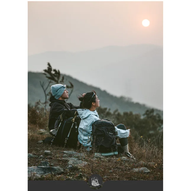 Рюкзак туристичний Naturehike Helium CNK2300016, 30+5 л, чорний — Photo 4