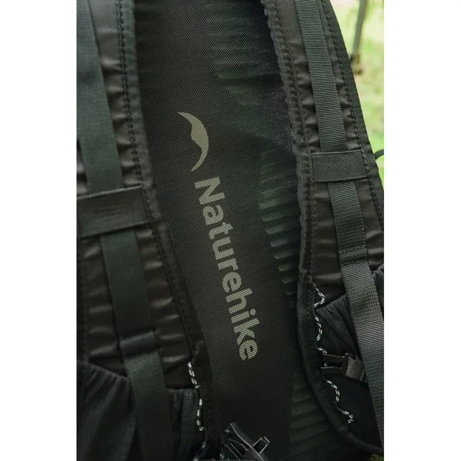 Рюкзак туристичний Naturehike Helium CNK2300016, 30+5 л, коричневий — Photo 15