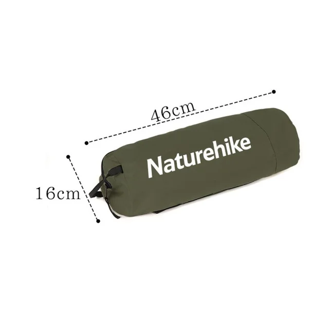 Ліжко складане Naturehike XJC05 NH20JJ001, Поліестер Oxford / алюміній, зелений (6927595768587) — Photo 3