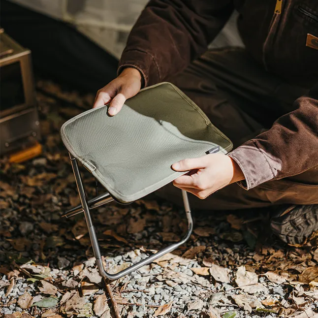 Стілець складаний Naturehike CNK2550JJ011, алюміній, оливковий — Photo 3