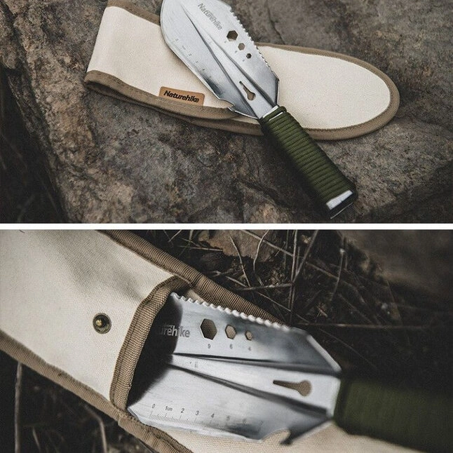 Лопата багатофункціональна Naturehike NH20GJ001, паракорд /нержавіюча сталь — Photo 1